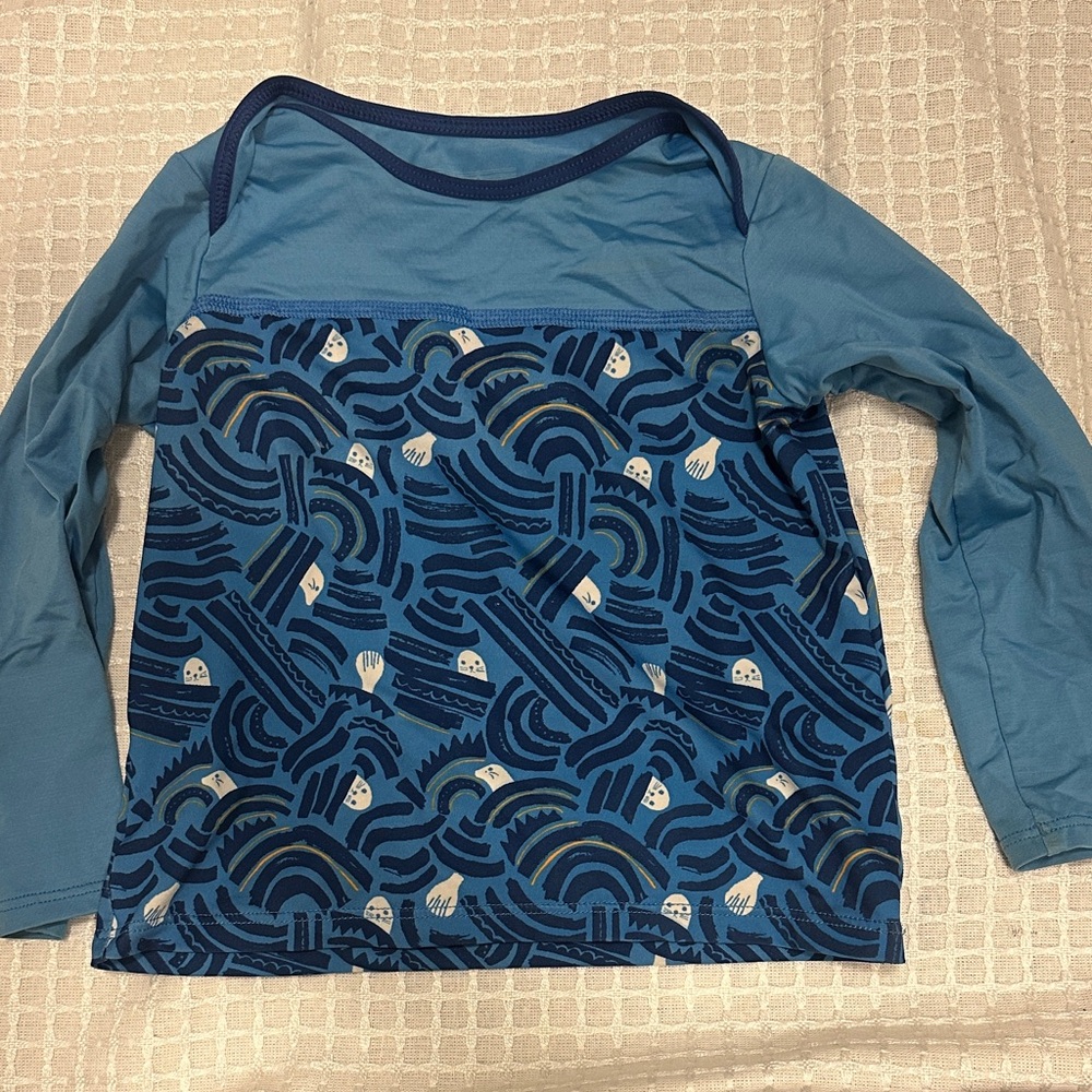 Patagonia seal print rash guard